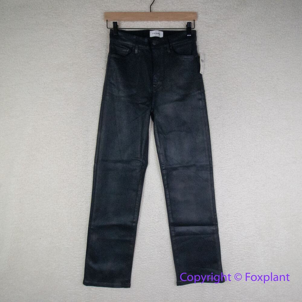 New! Anthropologie frame Le Sleek High-Rise Straight-Leg Jeans, 26 - Picture 2 of 15